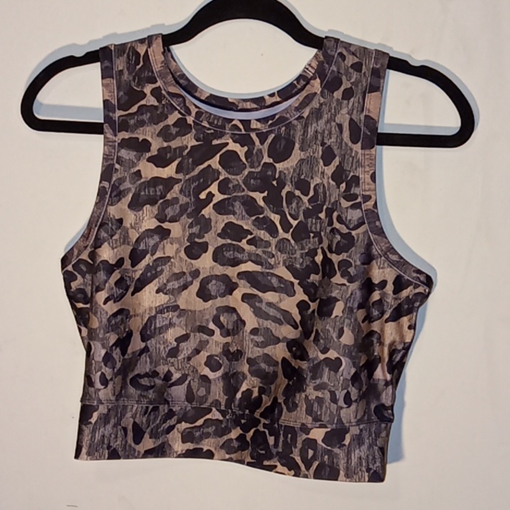 Animal Print Workout Tank